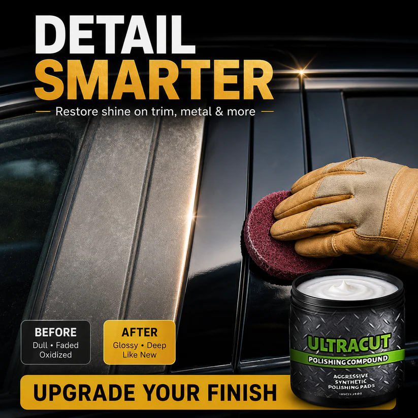 🔥 LAST DAY 60% OFF 💥 All-in-One Surface Restoration Polish with Pad 🧽 Restores Dull Surfaces Like New